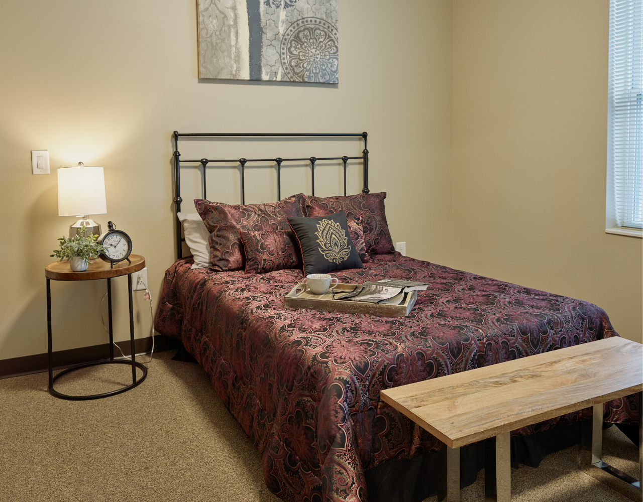 Assisted living bedroom