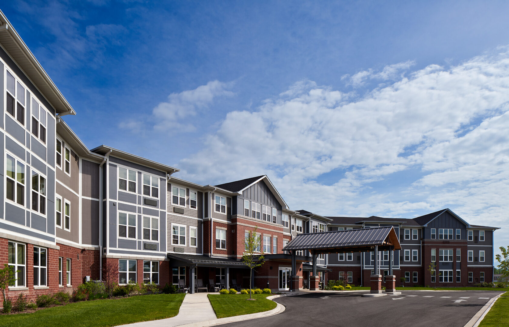 Exterior of Silver Birch Fort Wayne Cook Road